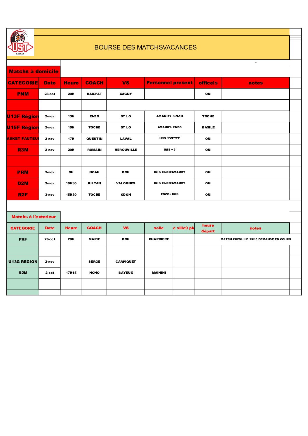 Bourse du Week-end